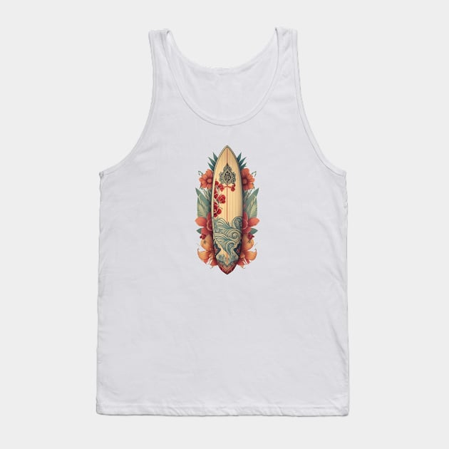 surfboard Tank Top by Majkel&Majkel